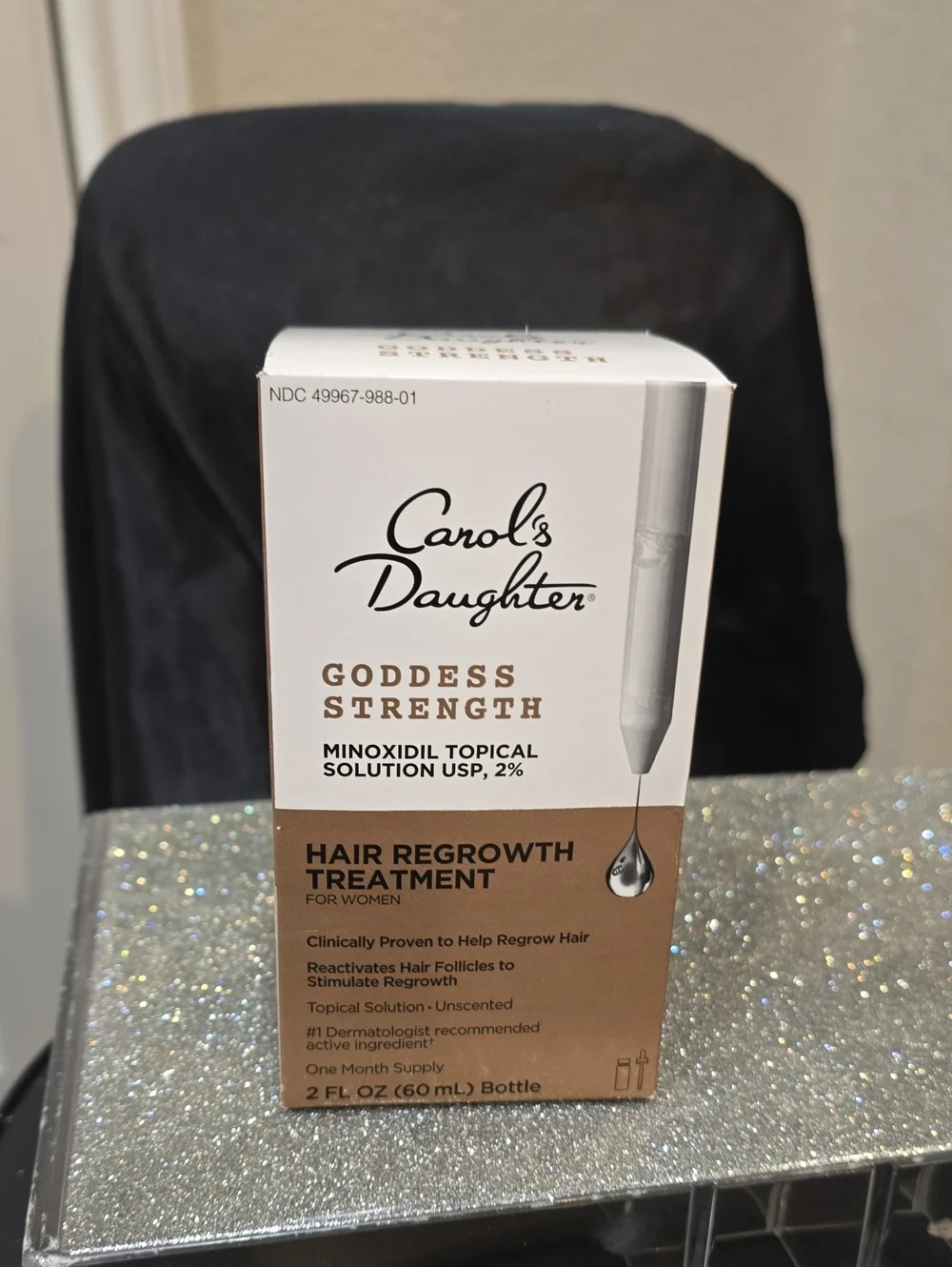 Carol's Daughter Goddess Strength 2% Minoxidil Solution Hair Regrowth Treatment